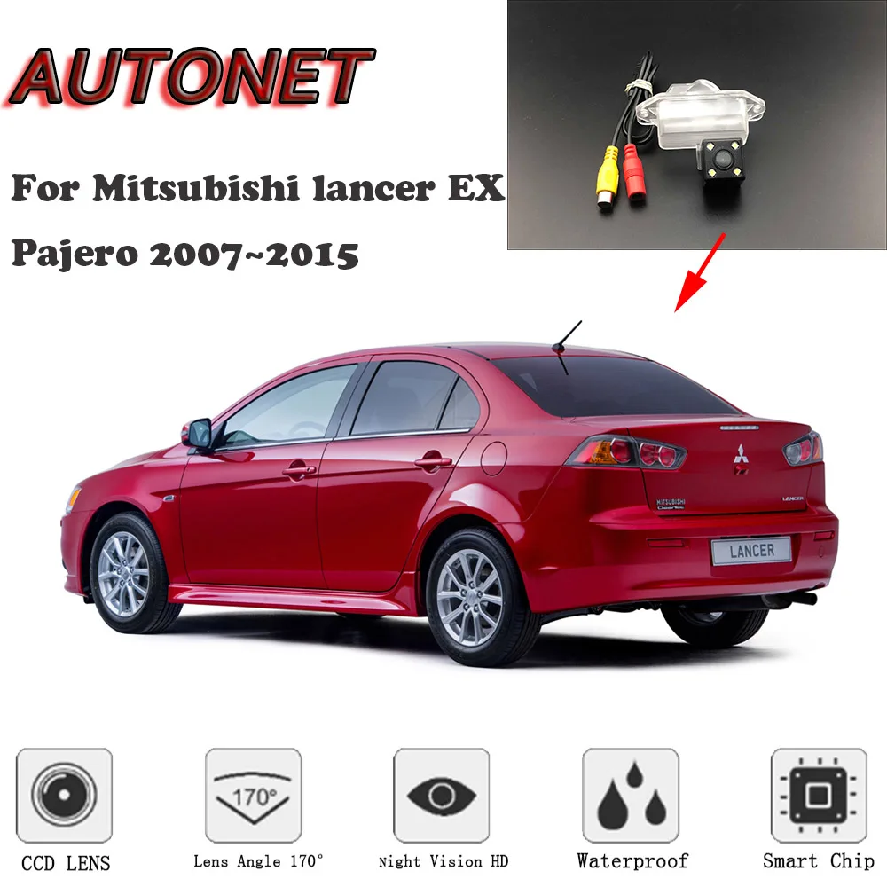 

Камера заднего вида AUTONET HD с ночным видением для Mitsubishi lancer EX Pajero 2007 ~ 2015 CCD/камера номерного знака