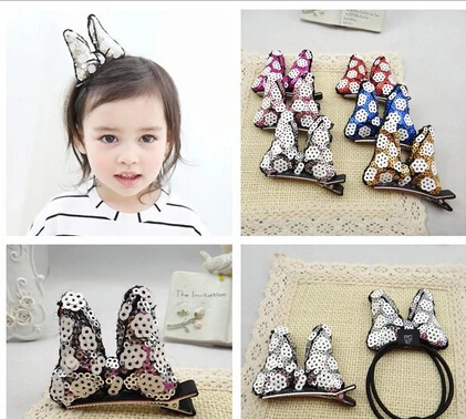 

Free Shipping 2015 New 10pcs/lot Fashion Shiny Bowknot Cartoon Hair Clips Tiny Girls Hairclips Kid's Hair Accessories