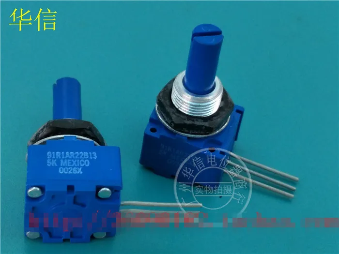 Original new 100% 91R1AR22B13 5K sealed single potentiometer axis diameter 6MM (SWITCH)