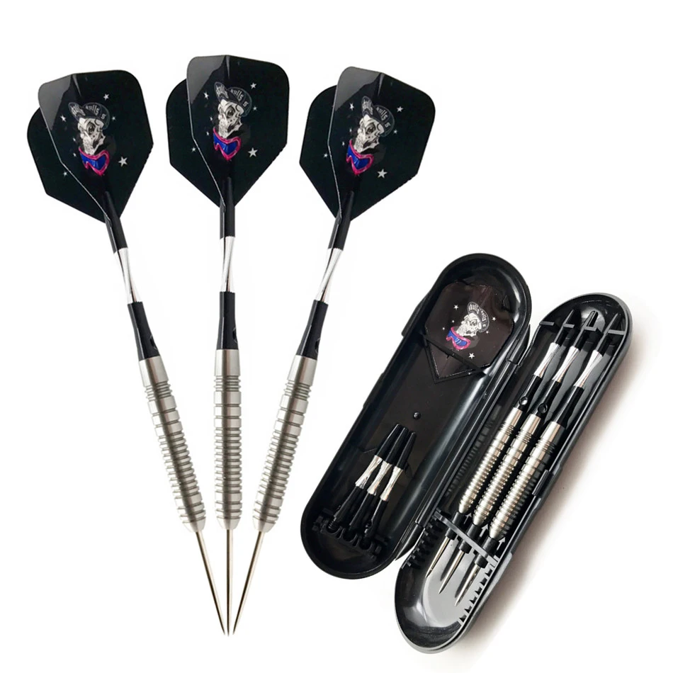 Professional Darts 23g 90% Steel Tip Dart Tungsten and Aluminum Alloy Shaft Darts Tips Flights Set Dartboard