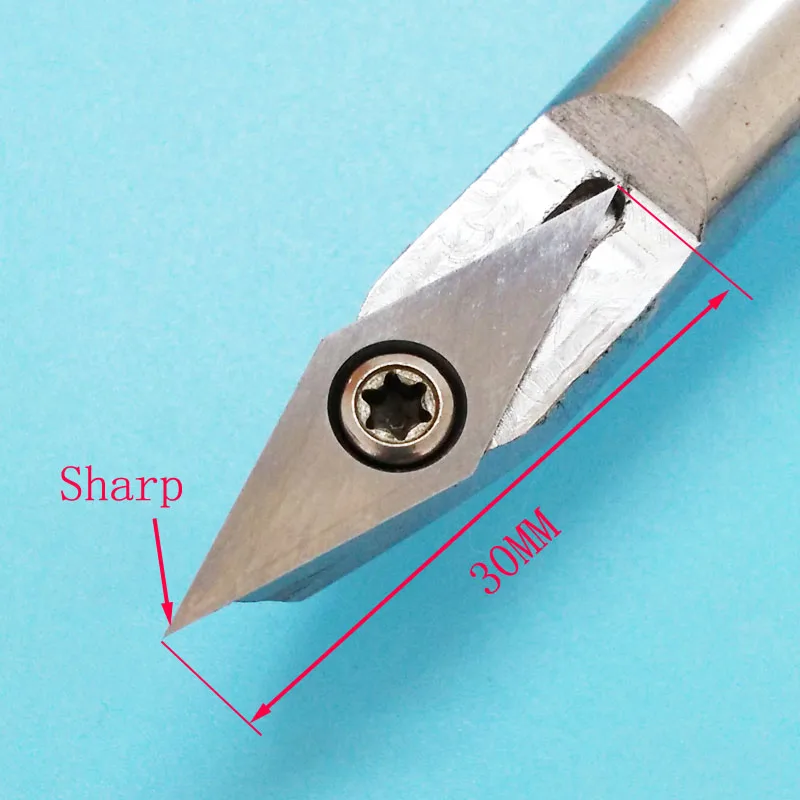 Hand-held Woodworking Tool Changeable Tungsten Titanium Blade Woodworking Turning Tool