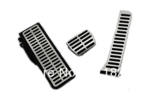 Aluminium Pedal Caps Auto Transmission For VW Golf MK6 Golf MK5 Jetta MK5