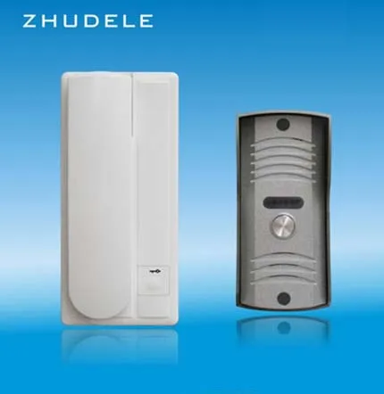 ZHUDELE ZD-3208C 2-Way Intercom Home Interphone Audio Doorbell ,2- wire audio intercom system unlock function