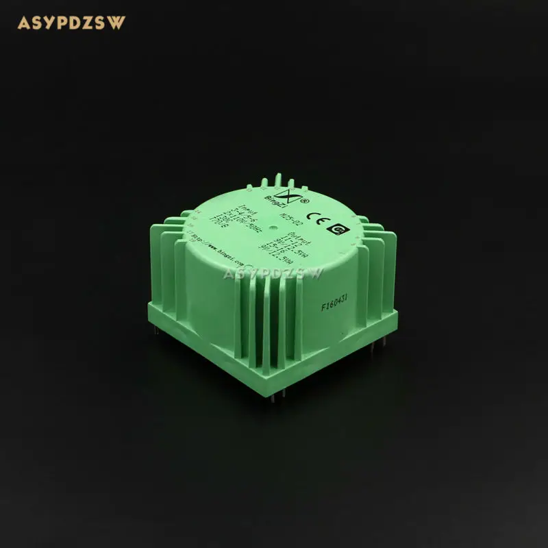 25VA الأخضر مربع 25W مختومة حلقية المحولات M25-02 الناتج الجهد AC المزدوج 9V(2*9V)