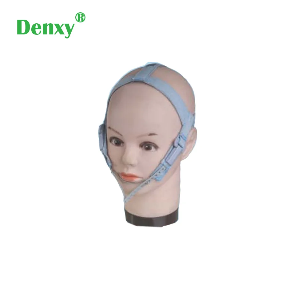 

Denxy 3pc Orthodontic high pull head cap High Pull Headgear Strap extraoral anchorage product attachment Material Dental bracket