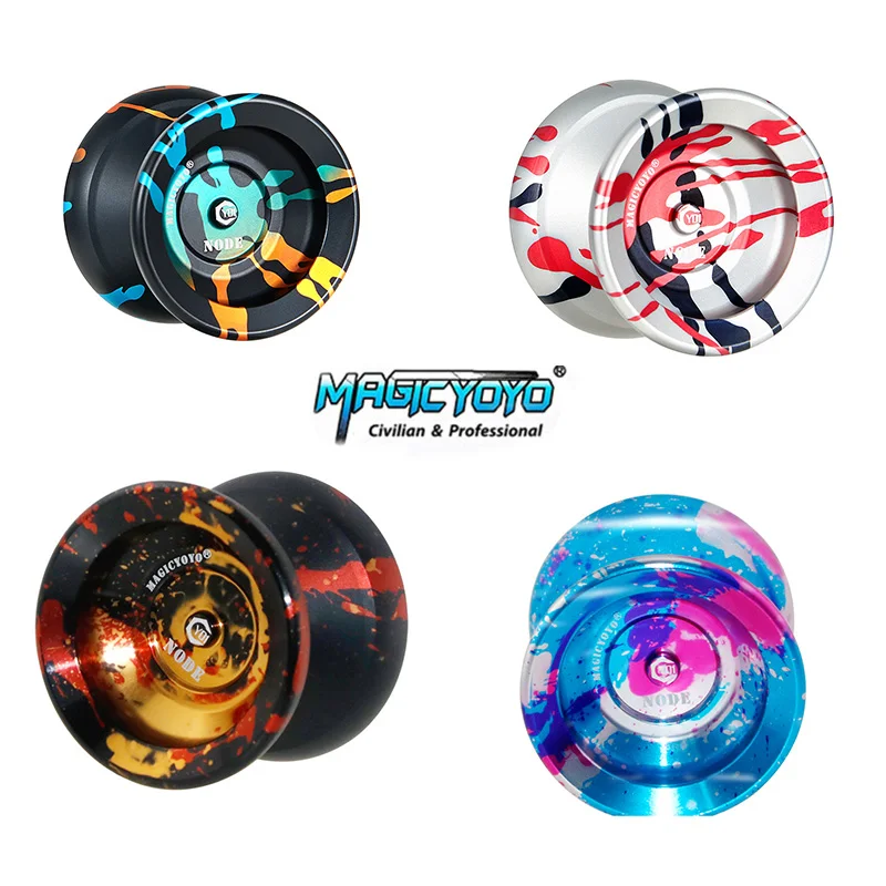 Original magicyoyo Y01-NODE clássico crianças brinquedos resistentes à queda fácil de operar yo-yo com corda pura da qualidade do poliéster