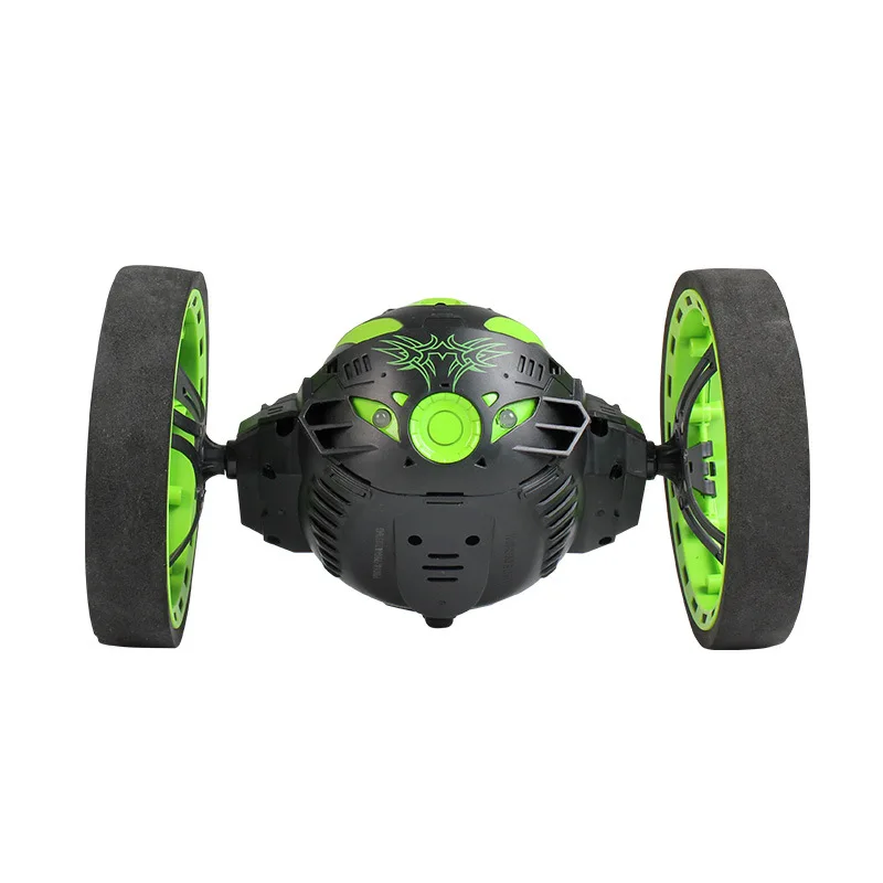 RC Car 360 Degree  Bounce Car Remote Control Toys RC Robot 80cm High Jumping Car Radio Controlled Cars Machine LED Night Toys