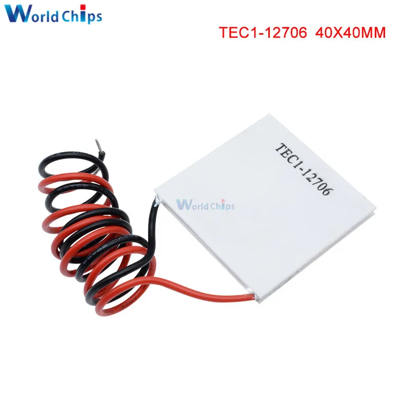 5pcs TEC1 12705 12706 12715 04905 12710 12709 12703 12712 Thermoelectric Cooler Peltier TEC1-12706 12V Peltier Elemente Module