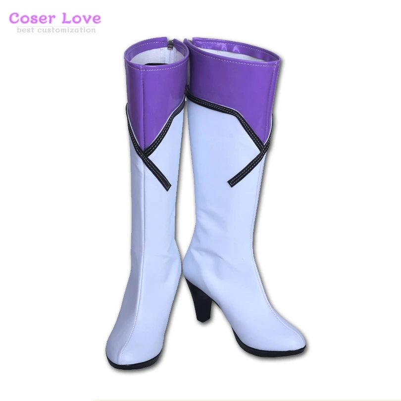 Tsukiuta The Animation Hanazono Yuki Cosplay Shoes Boots Carnival Halloween Christmas Shoes