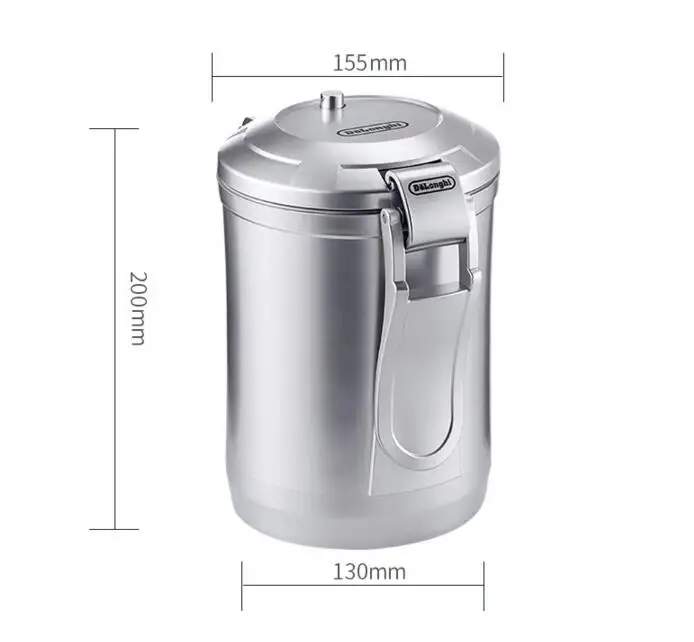 فراغ القهوة الفول تخزين خزان 1.6L القهوة الفول علبة فراغ القهوة الفول علبة حبوب البن تخزين علبة