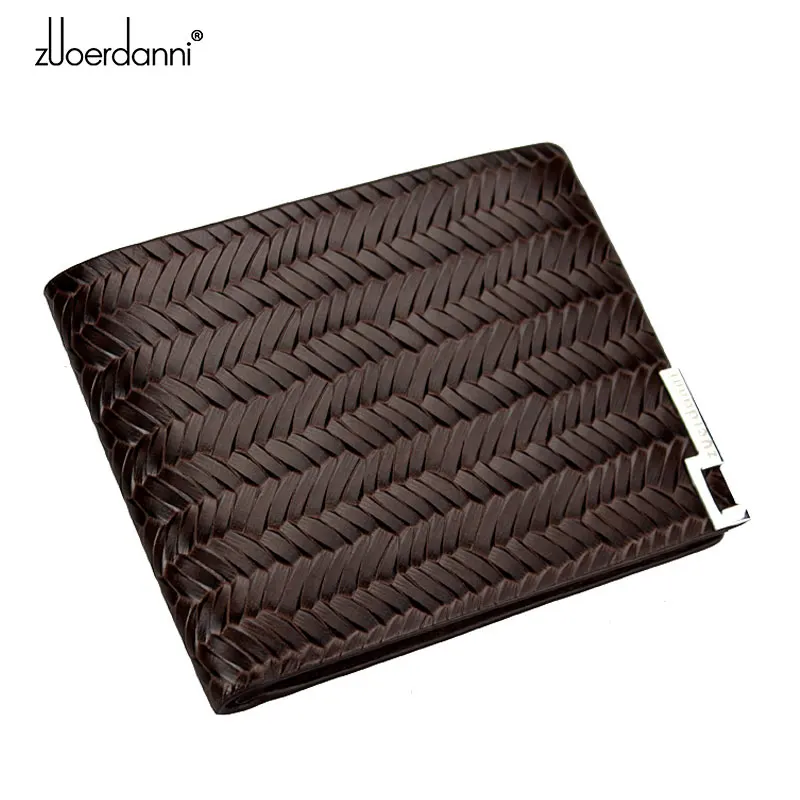 Fashion Famous Brand Wallet Luxury Genuine Leather Men Wallets High Quality Gift Small Purse Male Billfold hot-sales Wallet A132