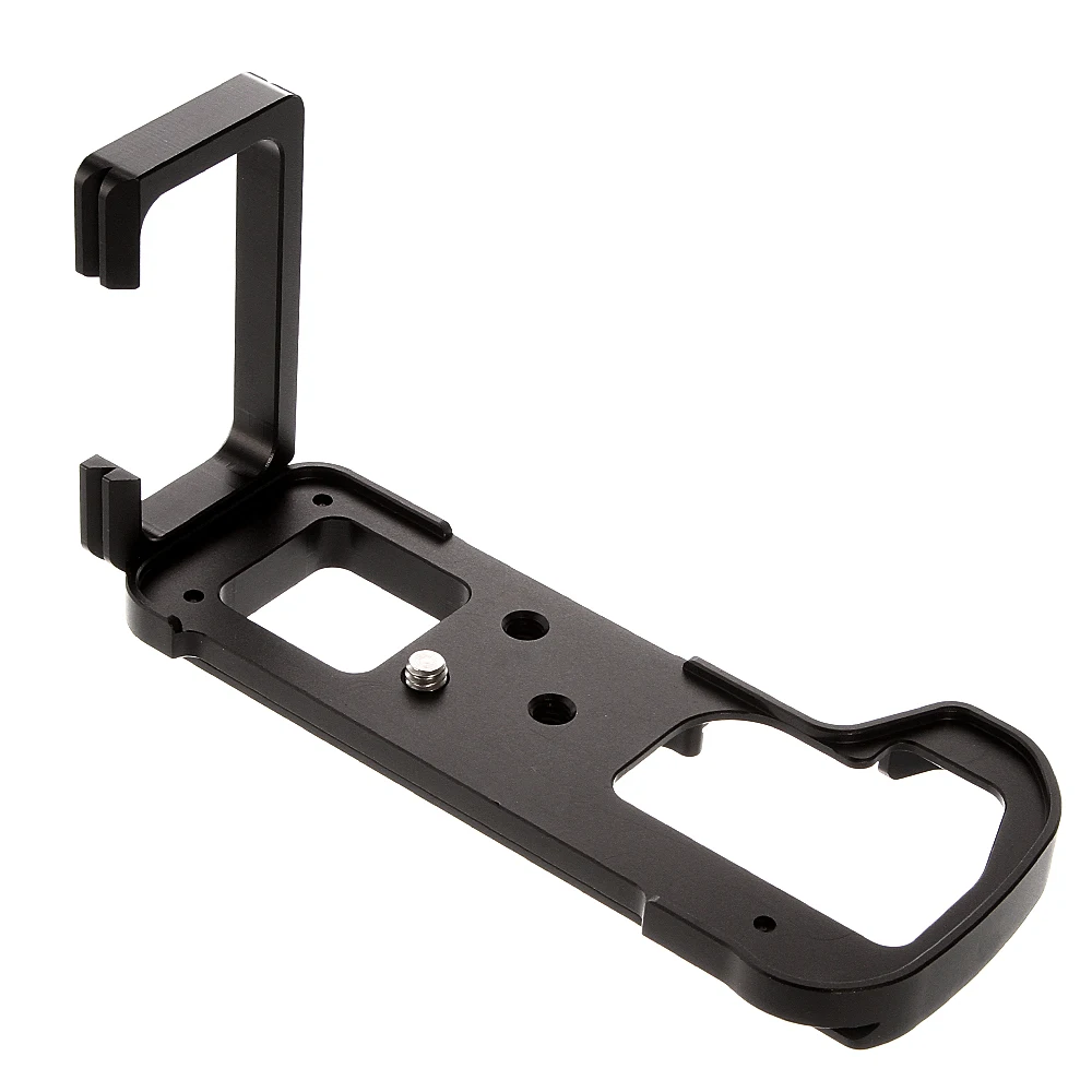 Aluminum Alloy L Bracket Vertical Quick Release Plate Hand Grip for Panasonic Lumix DMC-GH5 Camera Arca-Swiss Tripod Holder