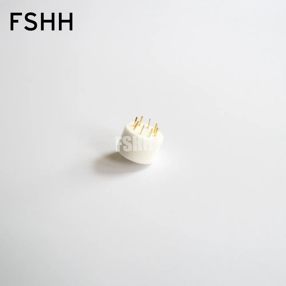 TO-8 TO8 CAN8 S8 원형 테스트 소켓, 세라믹 고온 테스트 소켓