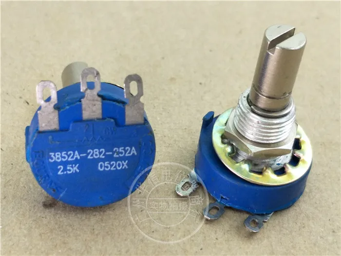 Original new 100% 3852A-282-252A 2.5K ceramic single potentiometer (SWITCH)