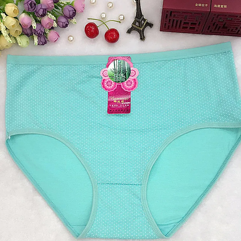 Cheap wholesale 10Pcs/lot ropa interior femenina Cotton Underwears Women Panties Plus Size XXXL lingerie women\'s briefs