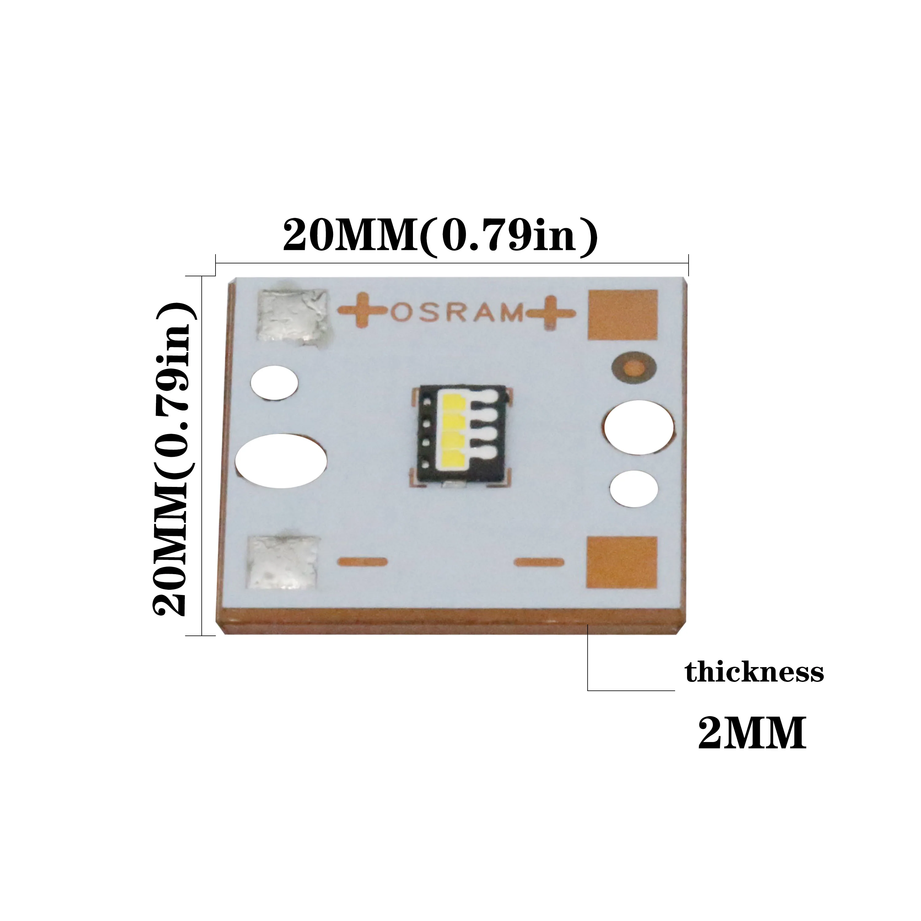 Imagem -04 - Grânulos Conduzidos Brilhantes Super da Lâmpada 20w 15w 25w Tubo do Pwb Cobre para Faróis Automotivos Faça Você Mesmo Coolwhite