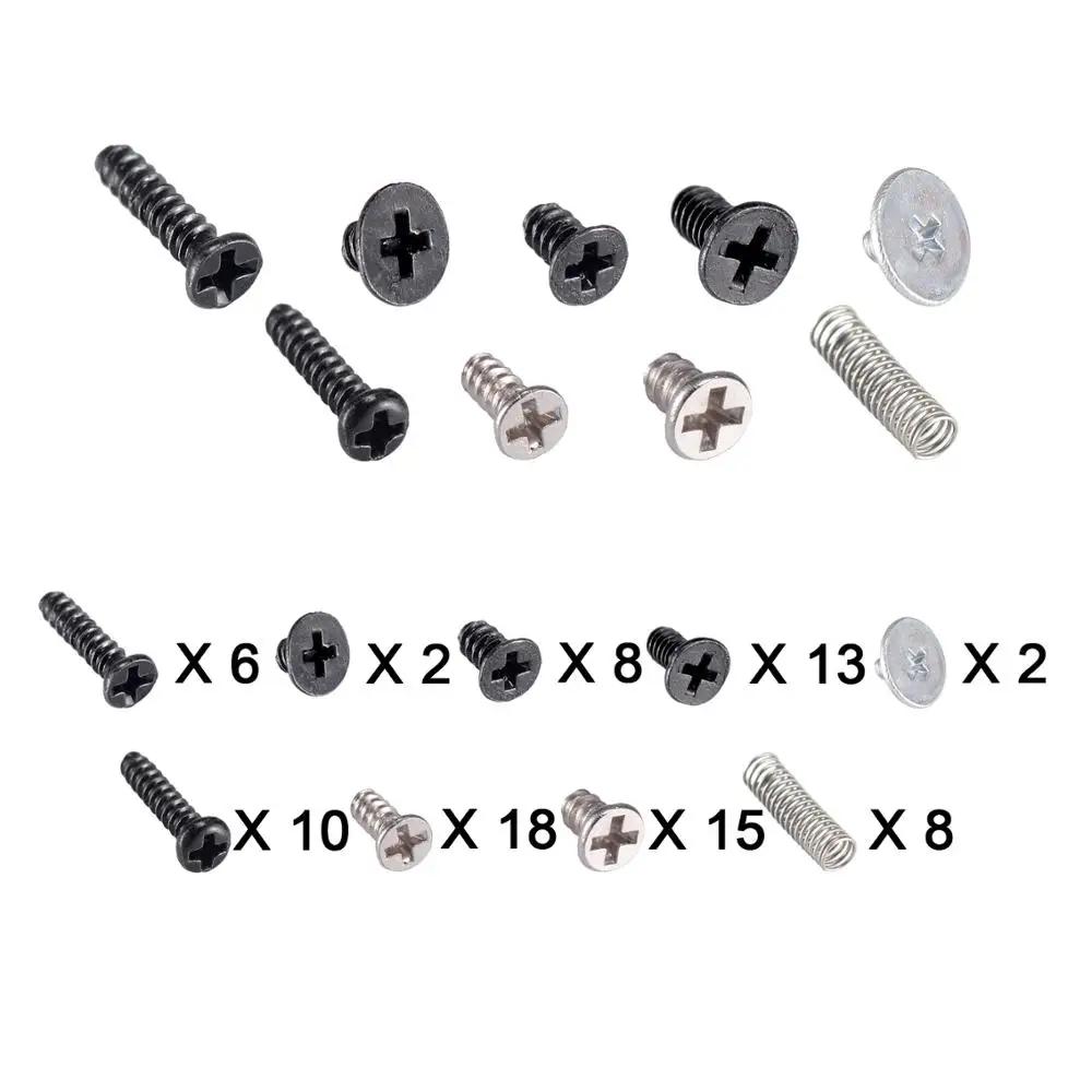 

eXtremeRate Replacement Full Set Screw Screws Springs For Nintendo Switch Console JoyCon