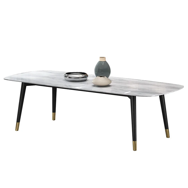 1.6-2.0 m long kitchen artificial marble dining table  CE-FD02