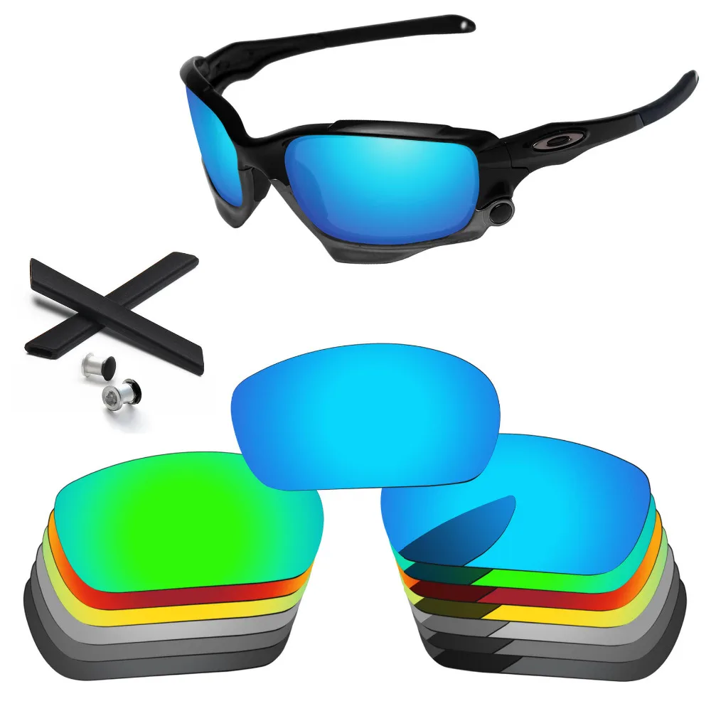 

Bsymbo Polarized Replacement Lenses and Black Earsocks & Bolt for-Oakley Jawbone Sunglasses Frame - Multiple Options