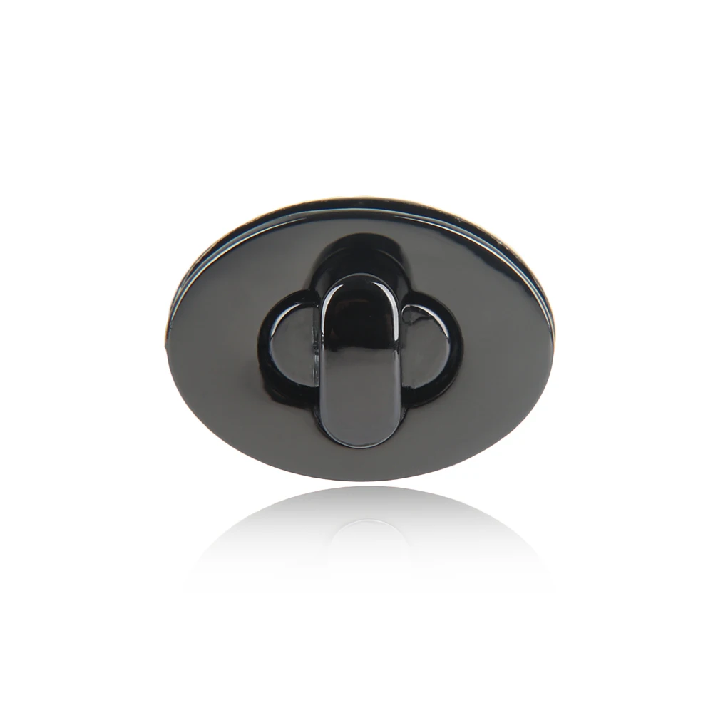 Exquisite Egg Shape Metal Clasp Turn Lock DIY Handbag Bag Durable Buckle Twist Purse Hardware Bags Parts Accessories