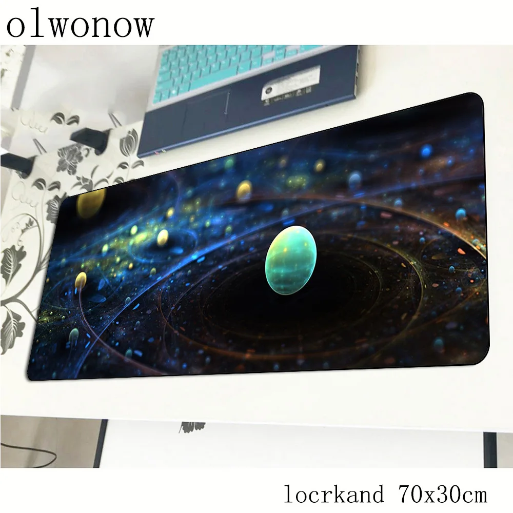 Galaxy pad mouse Mass pattern computer gamer mause pad 70x30cm padmouse Popular mousepad ergonomic gadget desk mats