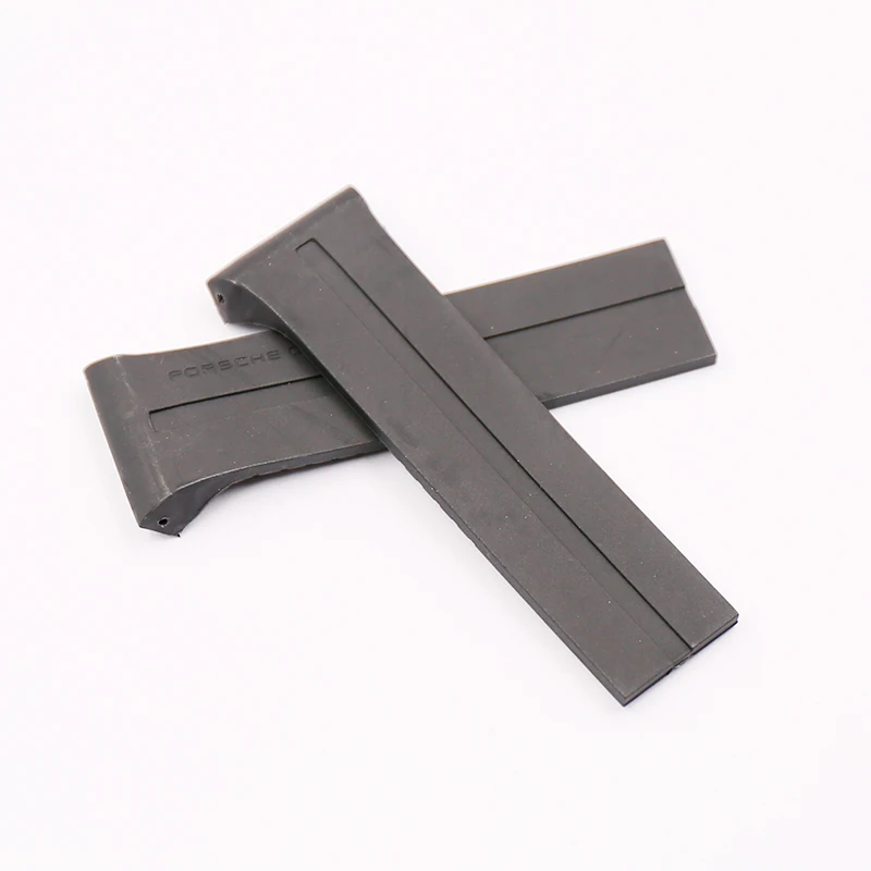 Watch accessories rubber strap For Porsche men and women outdoor sports waterproof silicone strap P6750