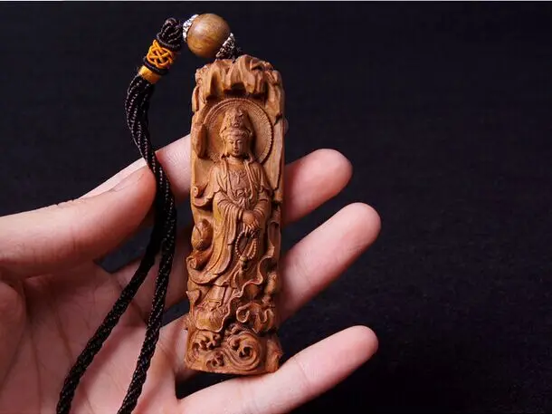 Australia South Australia sandalwood sandalwood Guanyin beads boutique hand pieces pendant talisman carry accessories