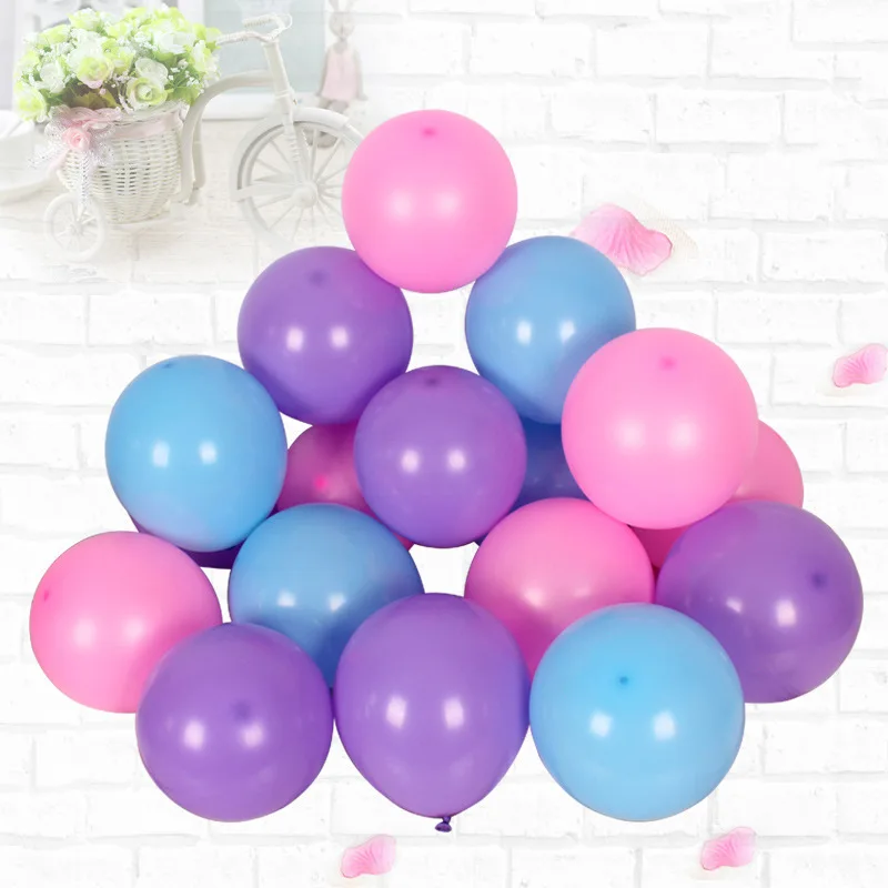 Hot Wholesale 20pcs/lot 10 inch 2.2 grams sub balloon Thickened helium Birthday Balloons Balloon Beauty Wedding Decoration AB323