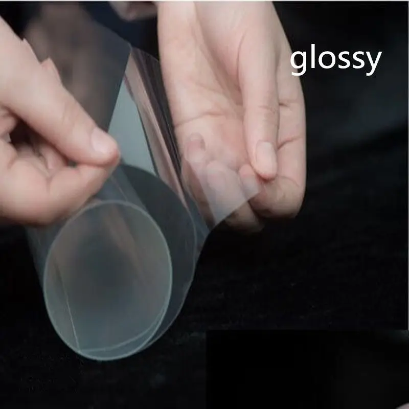 SUNICE 2mil(0.05mm)High Glossy/Matte Clear Fumiture Film Self adhesive Dinning table/Office Table Paint Protection 60\