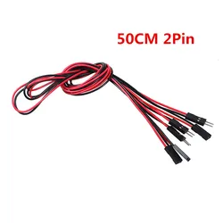 20pcs/lot 50cm 2pin Breadboard Jumper Wires Cables Male-Male M-F F-F DuPont Cable Line DIY Electronic Component