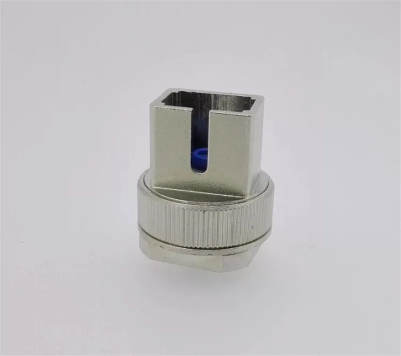 fiber optic power meter SC connector adapter M16 M16 M16 include ceramic sleeve and receptacle free Shipping ELINK 5pcs