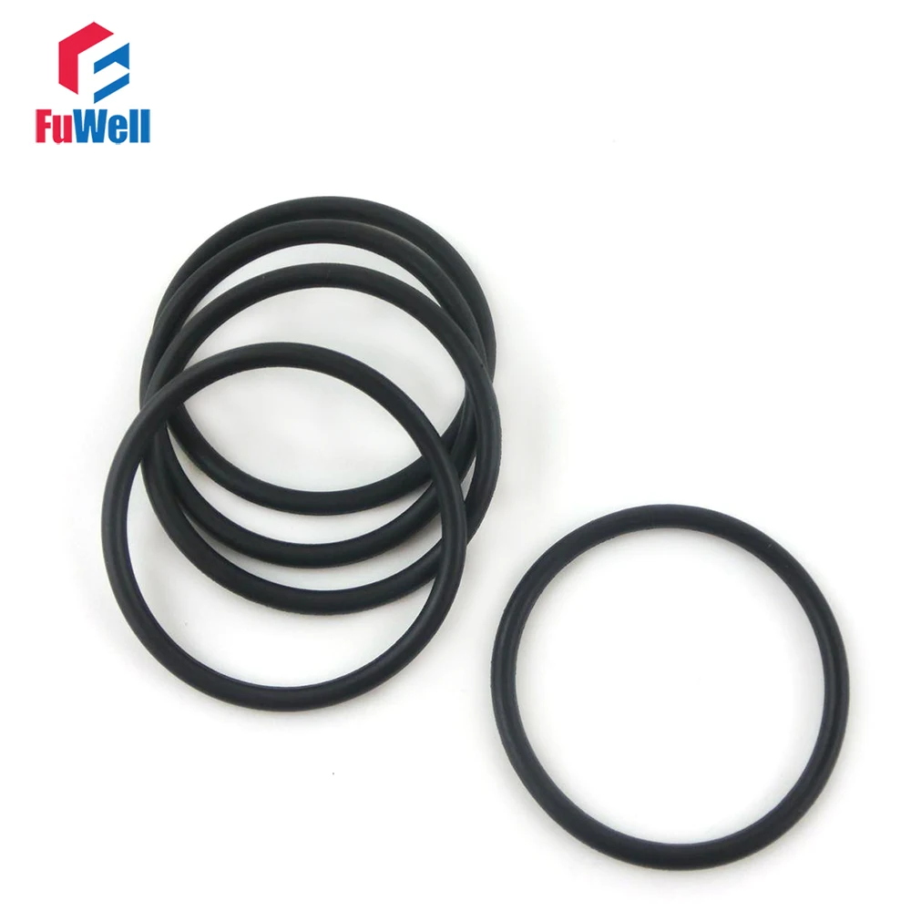 

10pcs 5.7mm Thickness O-ring Sealing NBR 105/110/115/120/125/130/135/140/145/150/155mm OD O Rings Hole Sealing Gasket Washer