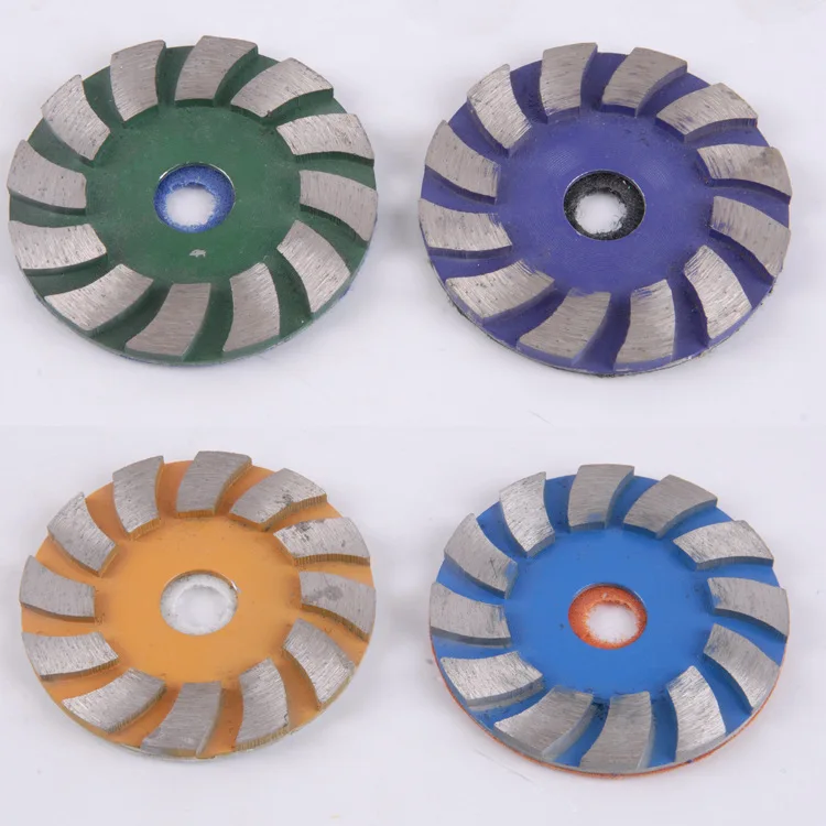 4 inch diamond metal polishing block pads  for concrete granite marble floor polishing