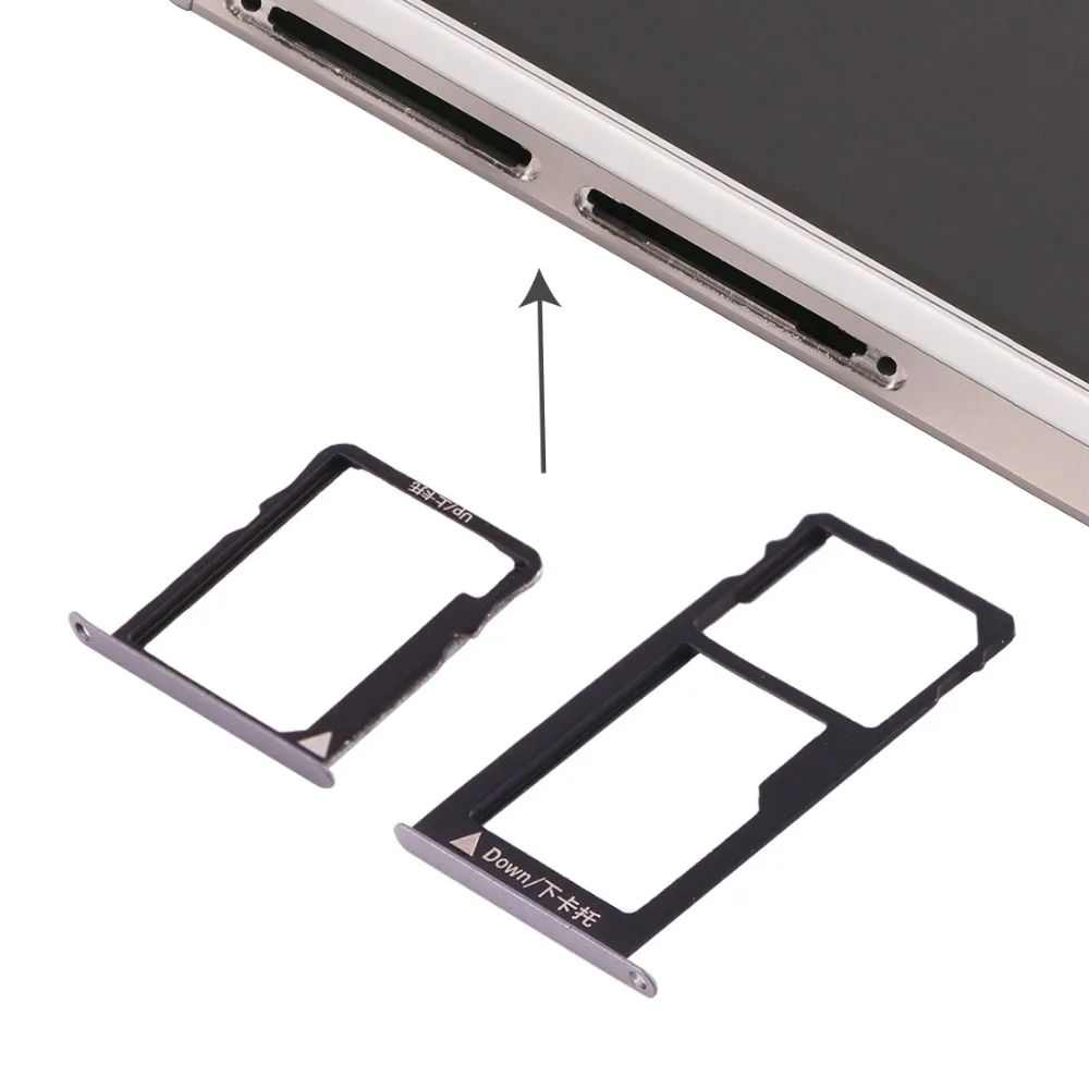 Ipartsacquista nuovo per Huawei Honor 5X / GR5 Micro SIM Card Tray + Nano SIM e Micro SD Card Tray