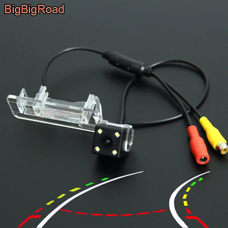 

BigBigRoad Car Intelligent Dynamic Trajectory Tracks Rear View CCD Camera For Mercedes Benz Smart Fortwo / Smart ED Night Vision