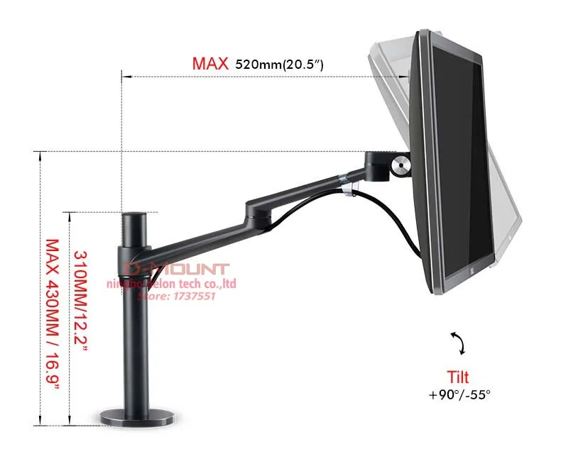 2018 nový OL-2 aluminium výškou přizpůsobit 17-32