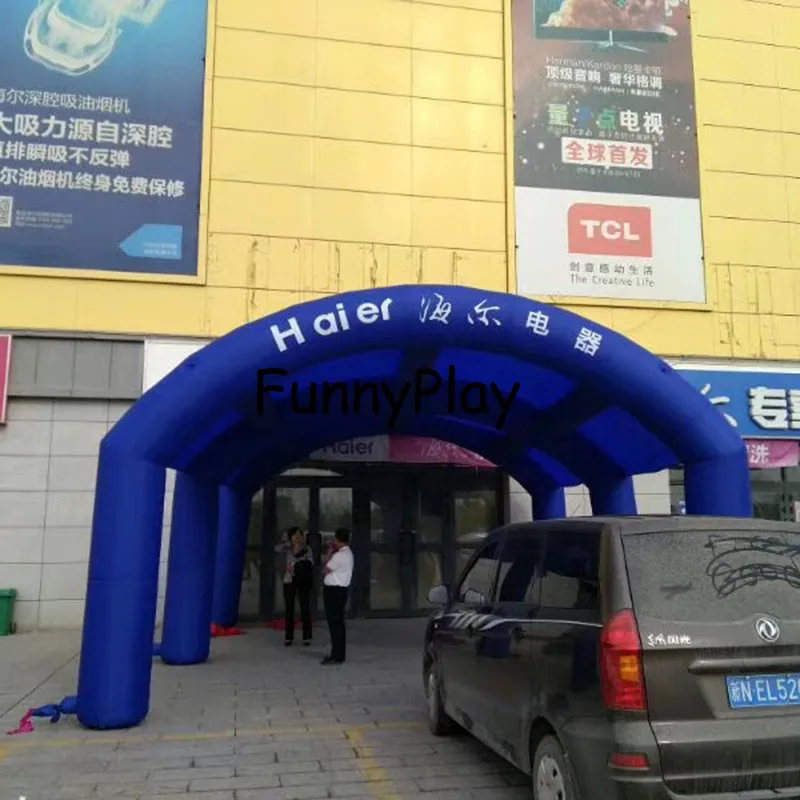 Large Arch tent For Outdoor Event inflatable tunnel / inflatable tent tunnel / arch shape inflatable tunnel toy tents