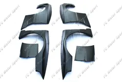 FRP Fiber Glass Fender Kits 6pcs Fit For 1989-1994 R32 GTR PD Style Front & Rear Over Fender Flares Kit