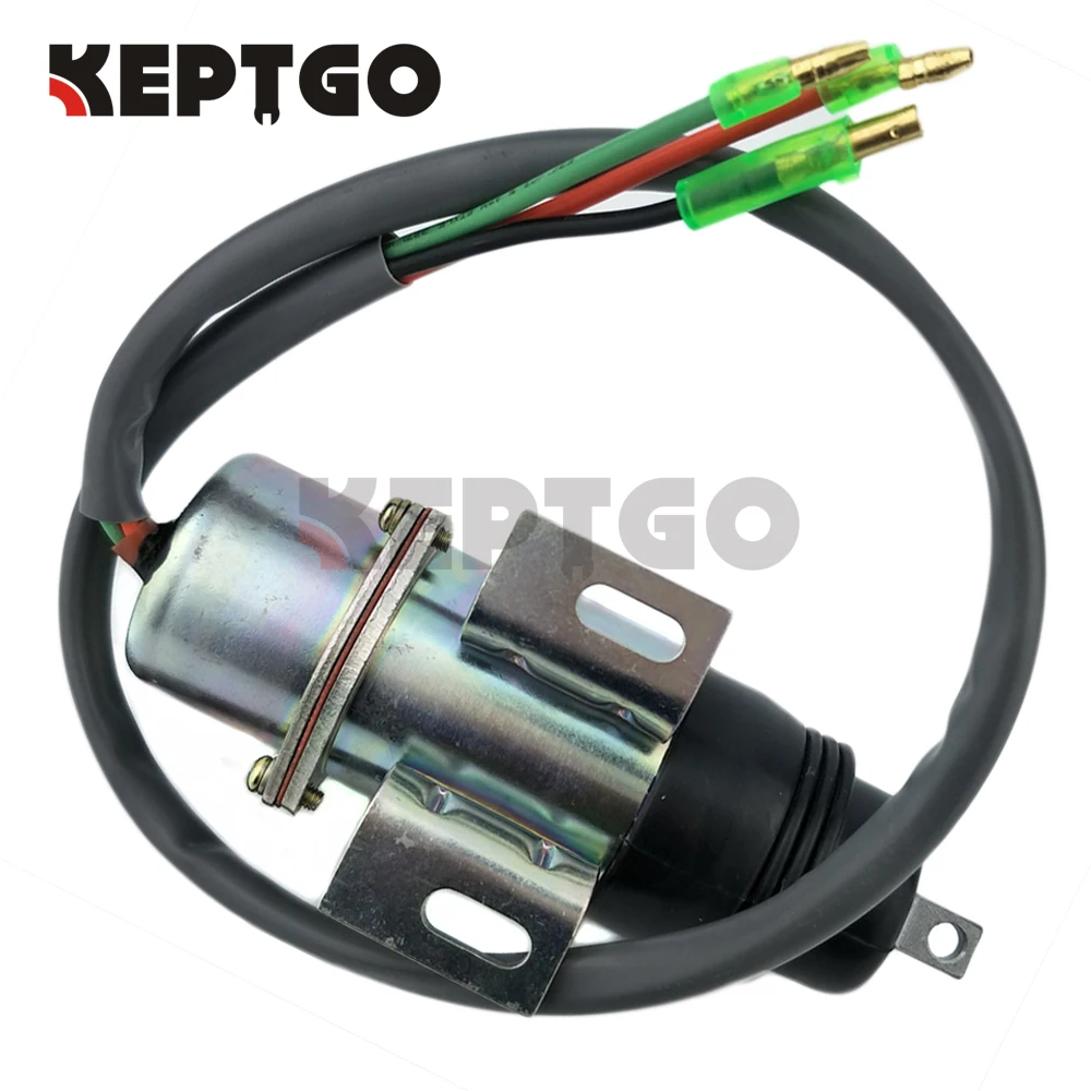 716/30153 FOR JCB PARTS ENGINE MINI DIGGER 8060 STOP SOLENOID 12V