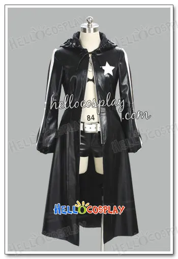 Black Rock Shooter Cosplay Leder Kostüm H008