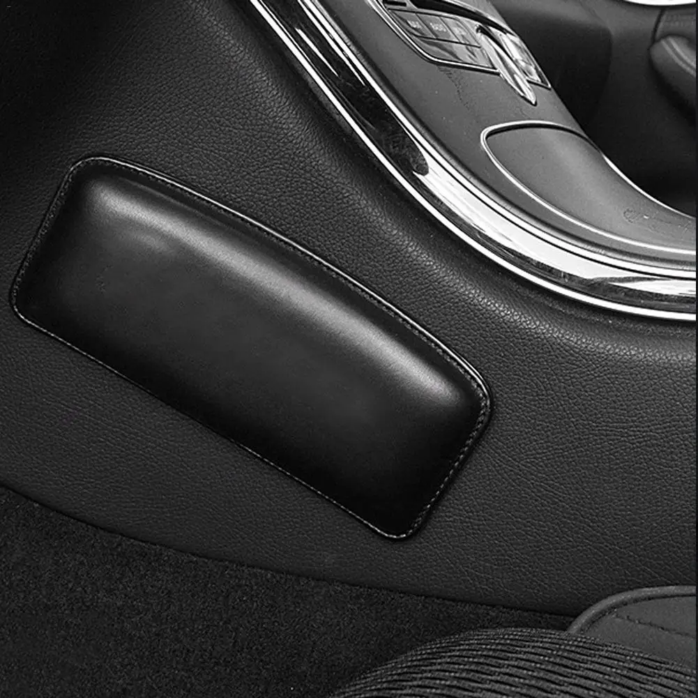 Car Style Leather Leg Cushion Knee Pad Thigh Seat Support Interior Car Accessories Hand Knee Support For Door