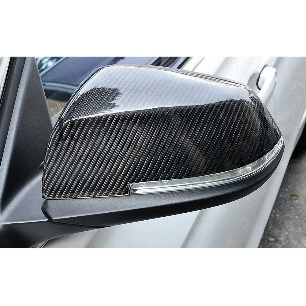 Carbon Fiber Rear View Mirror Cover for BMW F20 F21 1 Series F22 F23 2 Series F30 3 Series F32 F33 F36 4 Series E84 X1 12 - 17