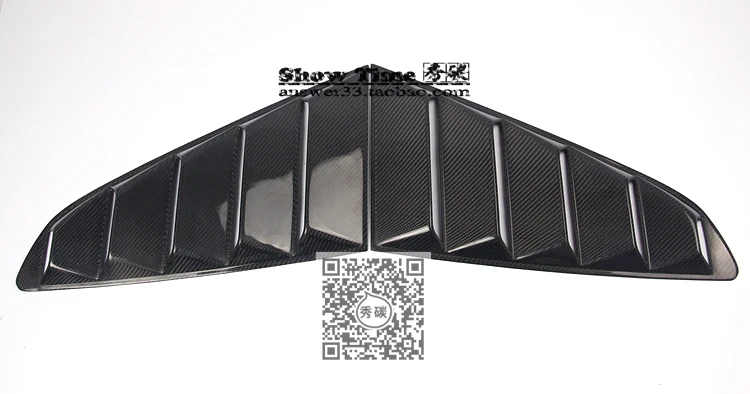 Fit for FORD MUSTANG The rear window decorative shutters  modified carbon fiber