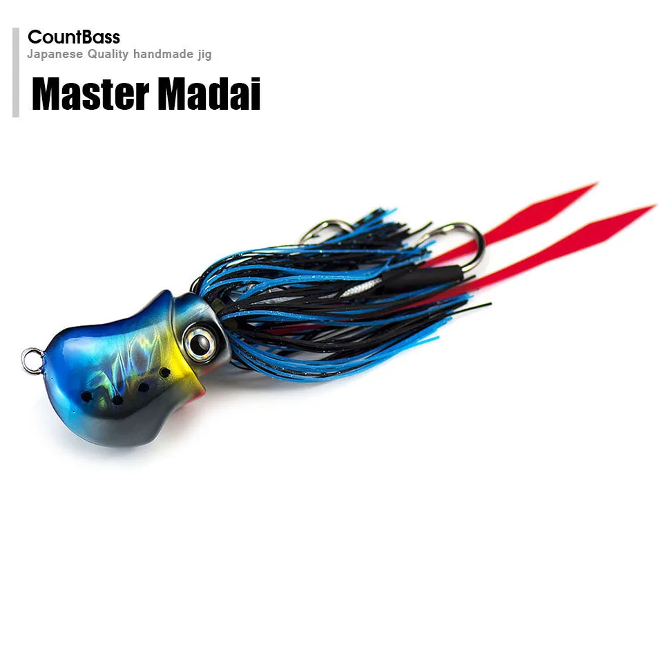 Countbass 150 g 5,3 Unzen salzige Gummiunterseite Madai Snapper Jig, Salzwasser-Angel-Jigging-Köder – Detail 3