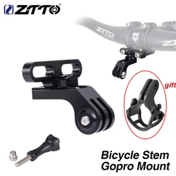 ZTTO High-Strength Bicycle Stem Gopro Mount Lightweight CNC Holder Universal adapter for XC AM MTB Mountain bike Road Bike