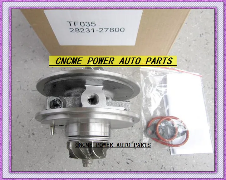 TURBO cartridge CHRA Core TF035 49135-07302 49135-07301 28231-27800 49135-07300 For HYUNDAI Santa Fe 2005- D4EB D4EB-V 2.2L CRDi