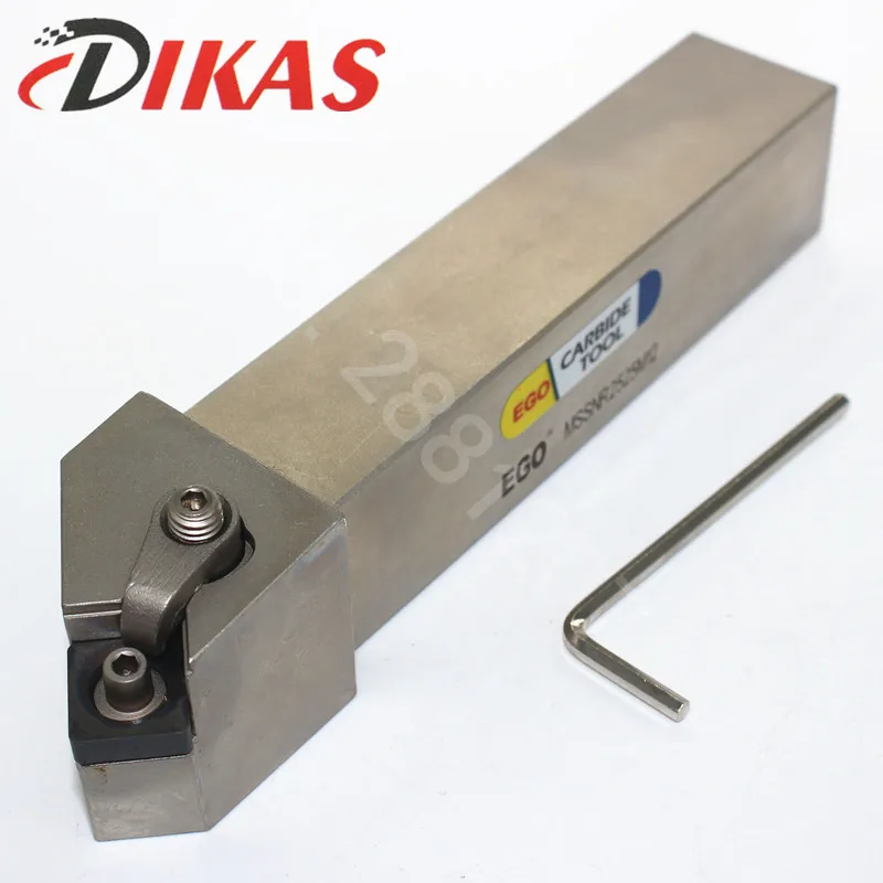 

Dikas 1PCS MSSNR2525M12 Lathe tool holder CNC lathe. Adaptation with SNMG1204