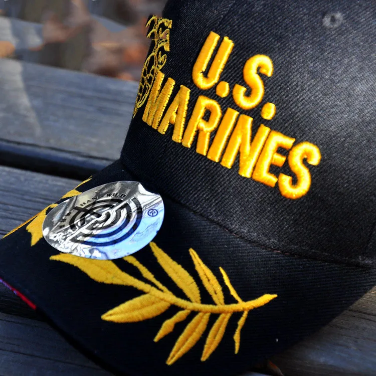 Casquette de baseball du Corps des Marines pour hommes et femmes, Snapback cool, chapeau de sport de golf de style américain, chapeaux de fête de