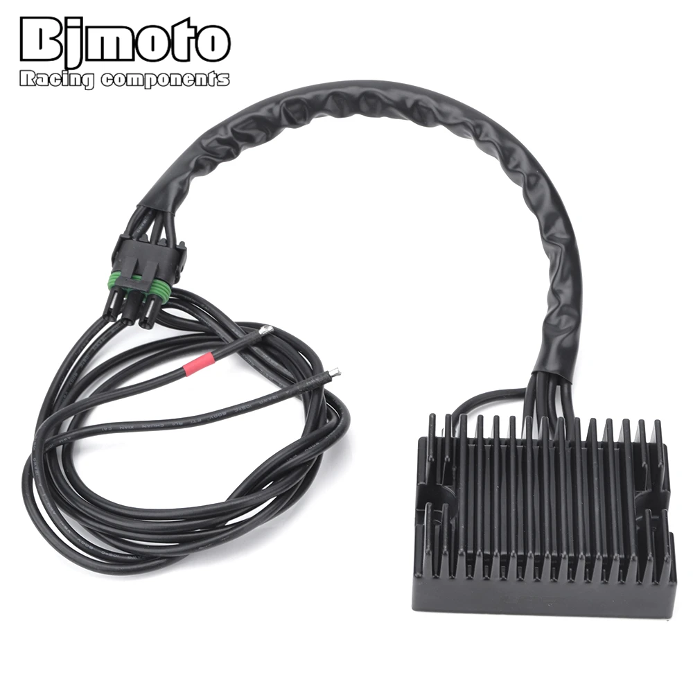 BJMOTO Regulator For Compu-Fire 40A 55402 3-Phase Charging Systems 60-3337 OEM 55402 Motorcycle 12V Voltage Regulator Rectifier