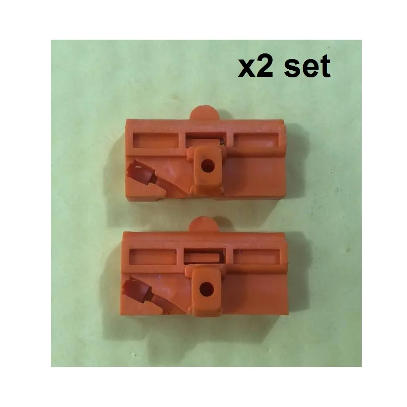 x2 set(4 pcs) Clips Slider Window Regulator Repair Kit For Mercedes Vito Viano W639 Front Left 2003-2015